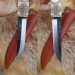 Handmade Exquisite Norse knife "Odin’s Raven Munin".