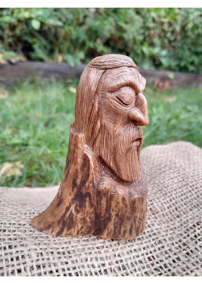 Exclusive hand-carved statue "God Odin". The Allfather