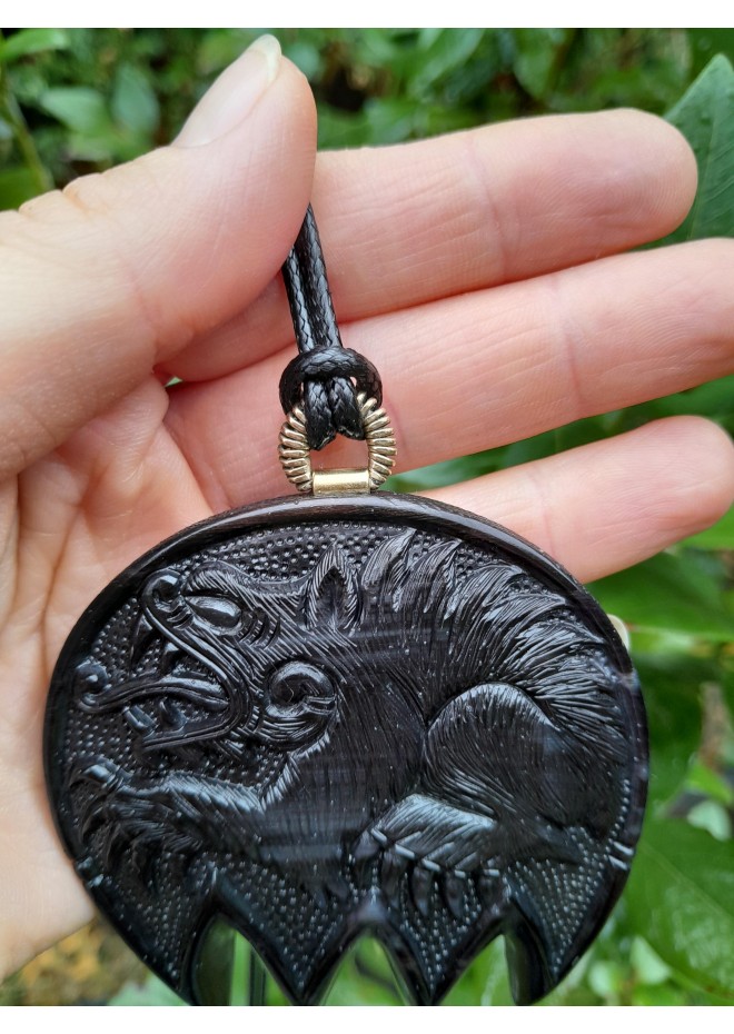 Norse  Bear paw necklace