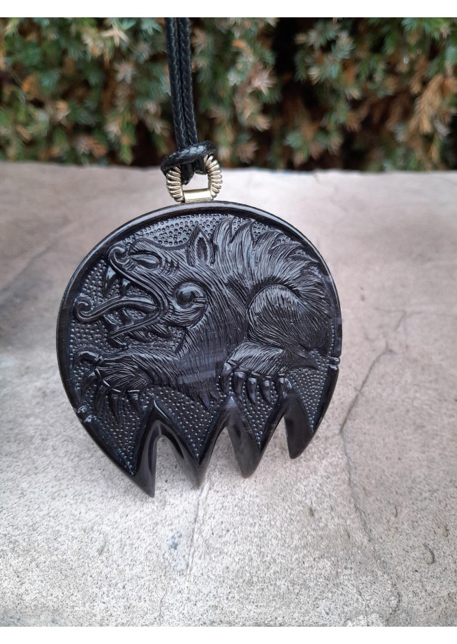 Norse  Bear paw necklace