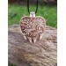 Hand-carved Viking Bear Paw necklace, Norse Bear pendant, Berserker warrior art. Slavic, Nordic totemic jewelry. 