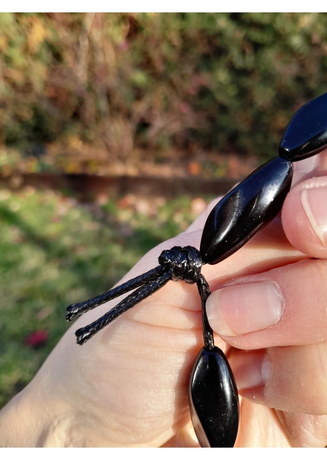 Norse black raven jewelry with Algiz rune.