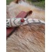 Viking knife with moose antler handle & Norse symbols