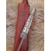 Viking knife with moose antler handle & Norse symbols