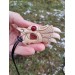 Fenrir Viking Wolf pendant. Antler hand-carved. Berserker