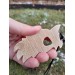 Fenrir Viking Wolf pendant. Antler hand-carved. Berserker