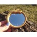 Viking mirror with Jormungand design