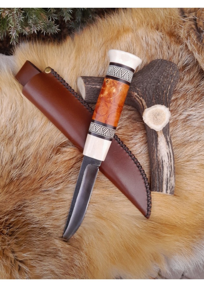  Handmade Finnish traditional knife "Puukko".