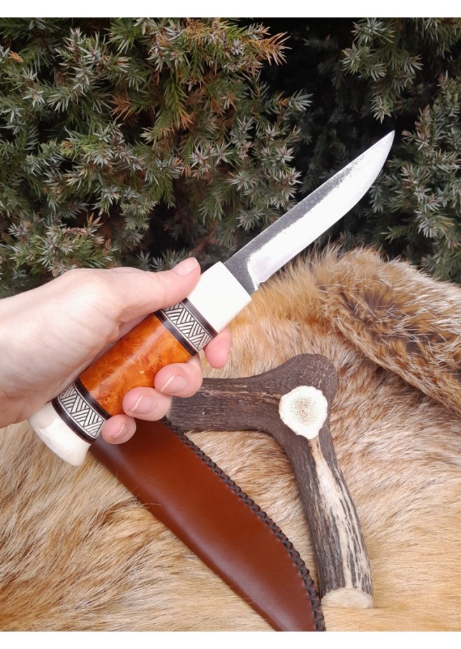  Handmade Finnish traditional knife "Puukko".