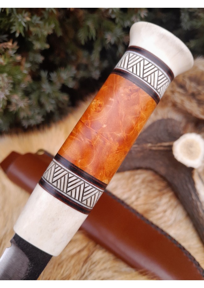  Handmade Finnish traditional knife "Puukko".