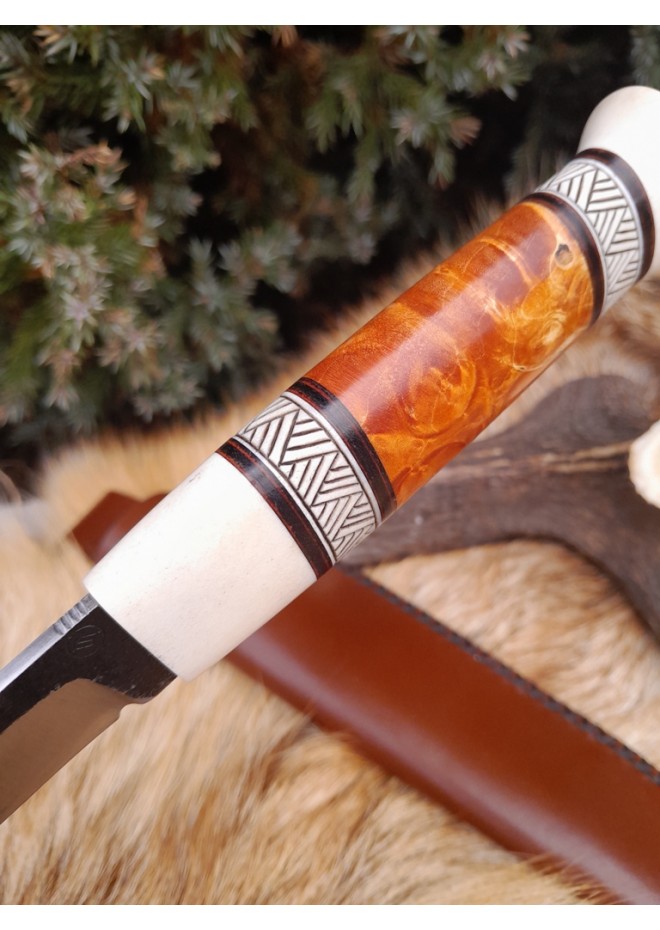  Handmade Finnish traditional knife "Puukko".