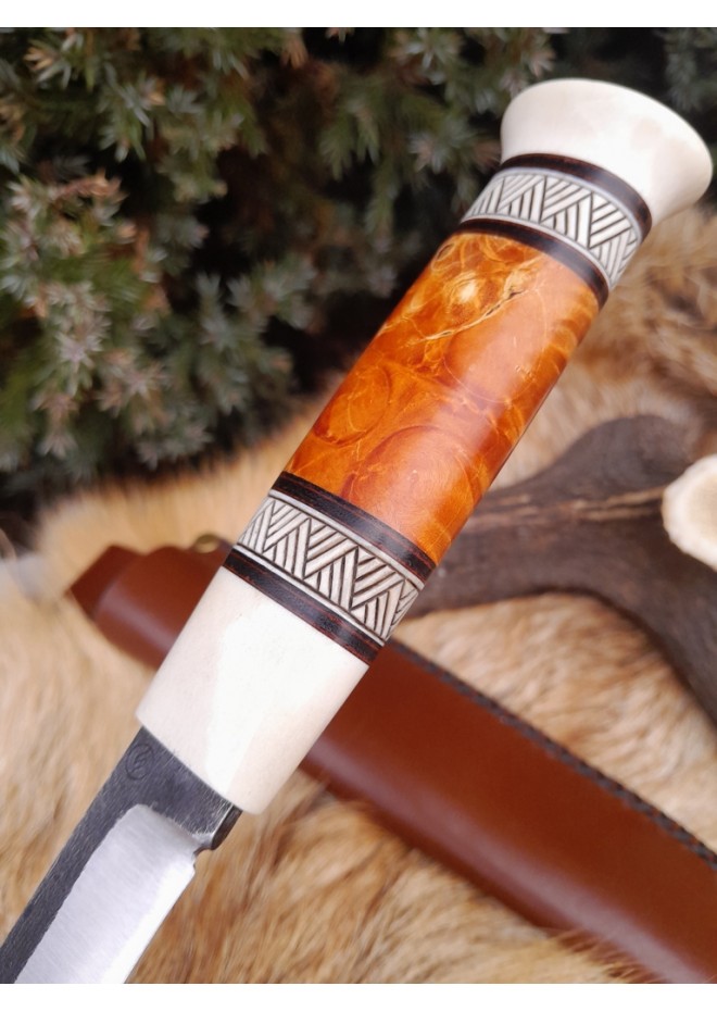  Handmade Finnish traditional knife "Puukko".