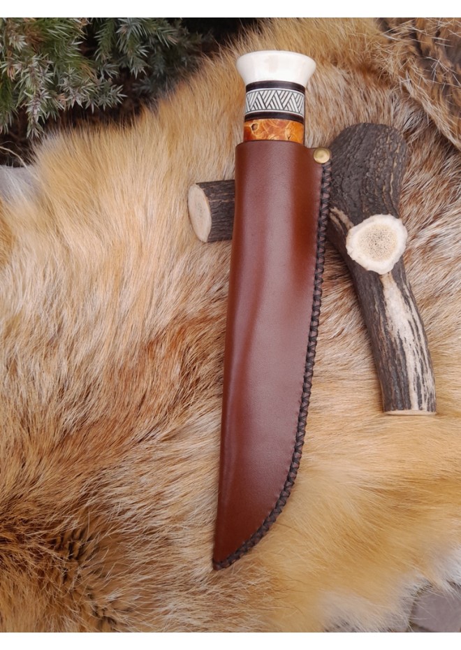  Handmade Finnish traditional knife "Puukko".