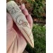 Viking Raven - knife handle.