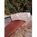 Norse "Dragon" knife. Moose antlers hand-carved handle