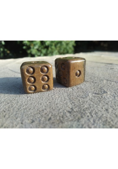 Viking / Medieval betting bone dice. Ancient Roman bone gambling / gaming dice. Table Game. Historical hand-carved dices (Copy), 2 pcs offer