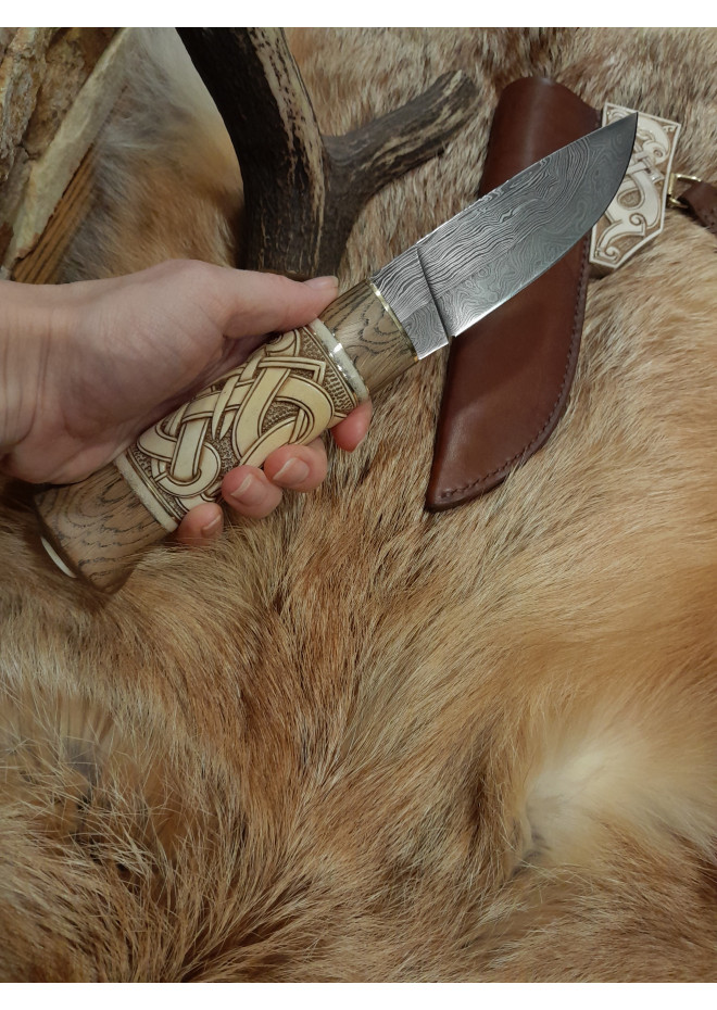 Handmade designer Viking knife.