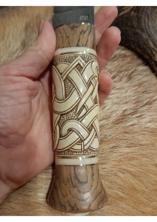 Handmade designer Viking knife.