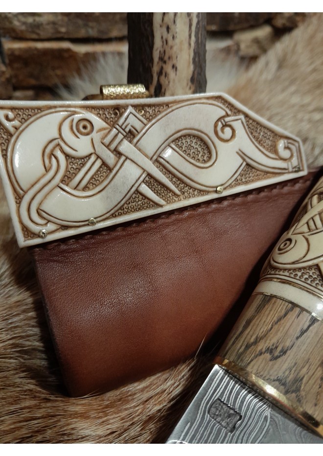 Handmade designer Viking knife.