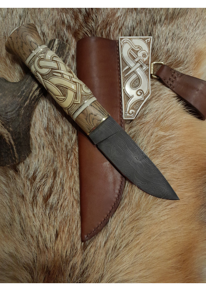 Handmade designer Viking knife.