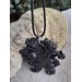 Unique hand-carved Cerberus necklace