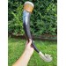 Hand-carved large Viking drinking horn. Odin’s horse design. Sleipnir