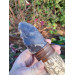 Handmade Neolithic ritual knife with flint blade (modern reconstruction). 