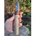 Shamanic athame. Stone age ritual altarpiece tool. 