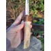 Shamanic athame. Stone age ritual altarpiece tool. 